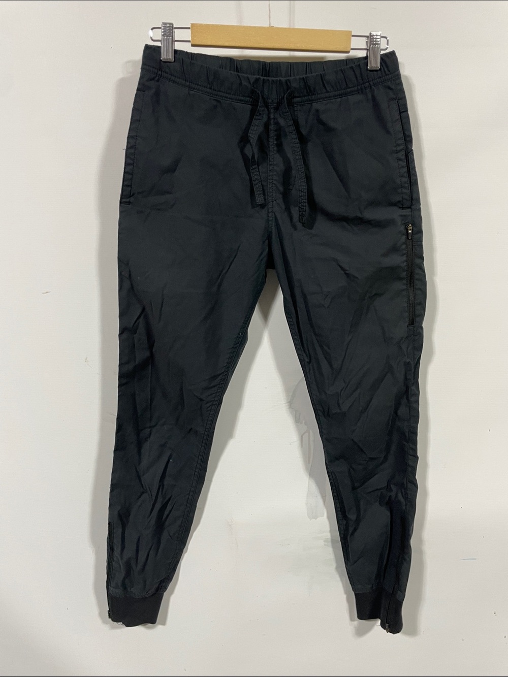 Prana Men's Black Jogger Pants with Zip Pocket